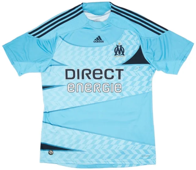 adidas 2009-10 Olympique Marseille Away Shirt - 8/10 - (XL)