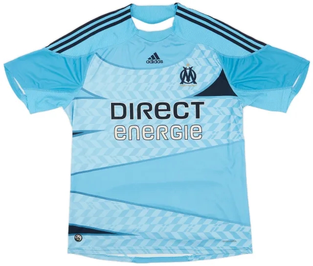 adidas 2009-10 Olympique Marseille Away Shirt - 5/10 - (XL)