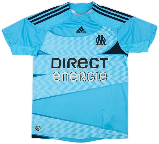 adidas 2009-10 Olympique Marseille Away Shirt - 6/10 - (XL.Boys)
