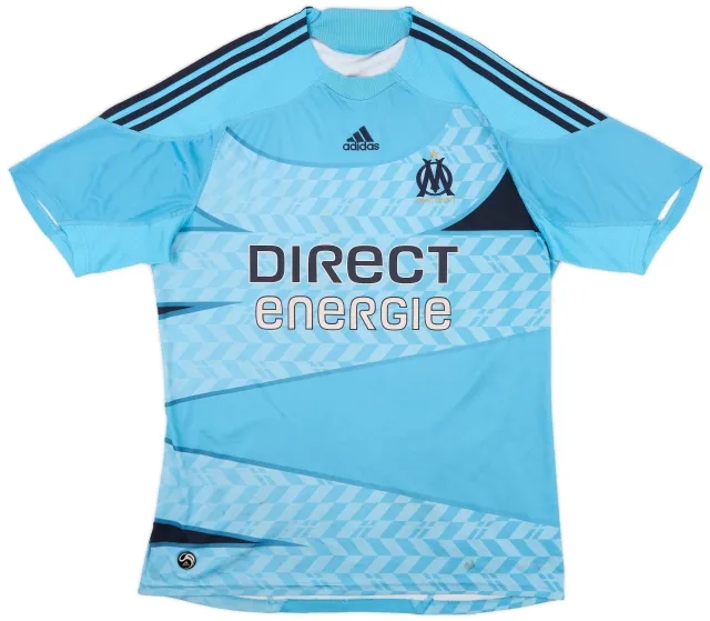 adidas 2009-10 Olympique Marseille Away Shirt - 5/10 - (XL)