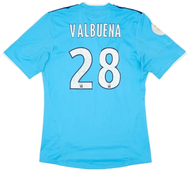adidas 2010-11 Olympique Marseille Away Shirt Valbuena #28 - 5/10 - (M)