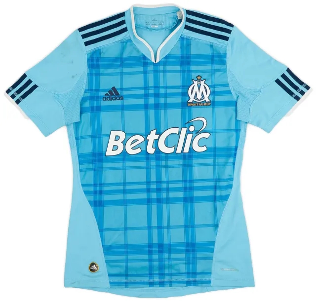 adidas 2010-11 Olympique Marseille Away Shirt - 5/10 - (S)