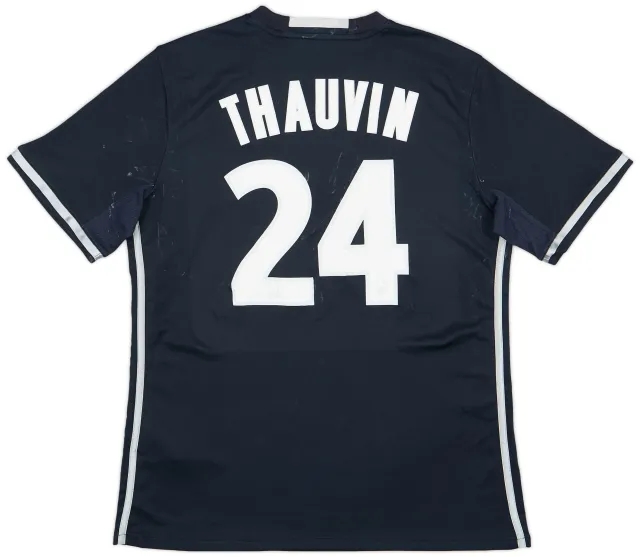 adidas 2016-17 Olympique Marseille Away Shirt Thauvin #24 - 5/10 - (M)