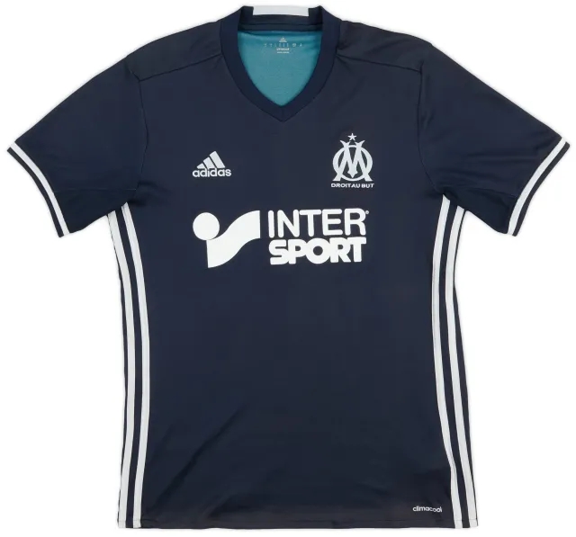 adidas 2016-17 Olympique Marseille Away Shirt - 7/10 - (S)