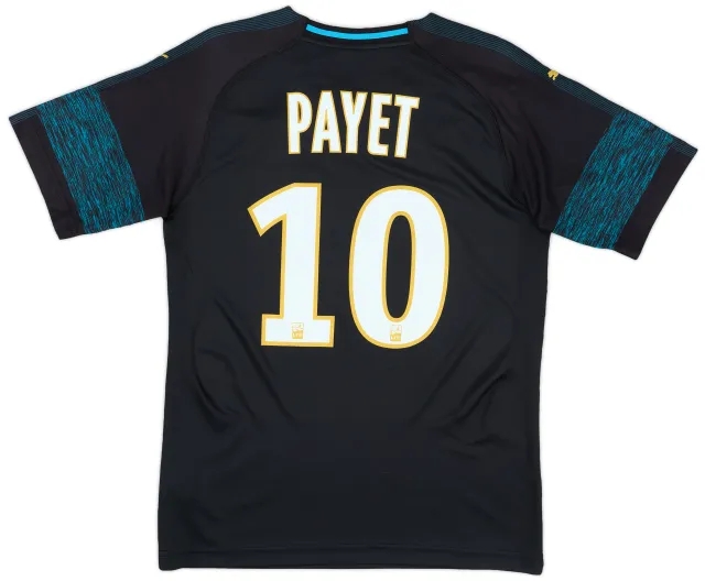 Puma 2018-19 Olympique Marseille Away Shirt Payet #10 - 9/10 - (S)