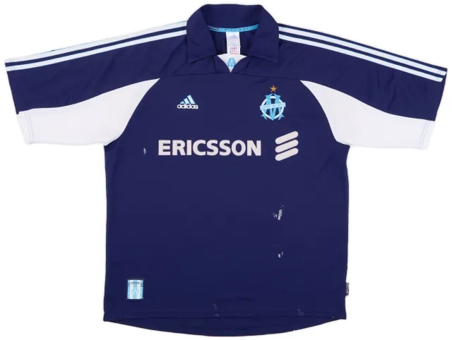 adidas 1999-00 Olympique Marseille Away Shirt - 5/10 - (XL)
