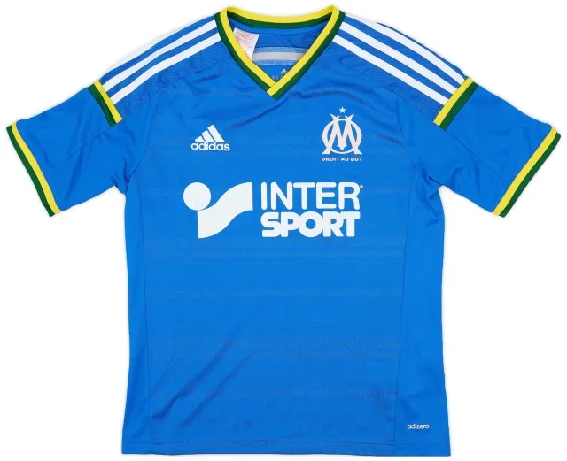 adidas 2013-14 Olympique Marseille Fourth Shirt - 6/10 - (XL.Boys)