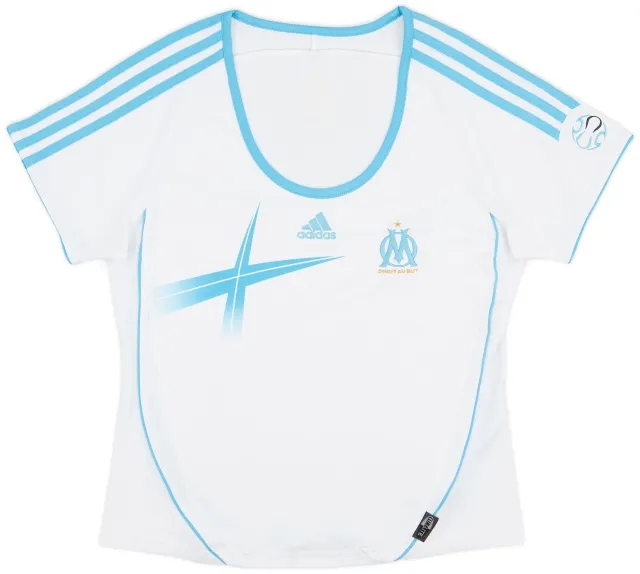 adidas 2006-07 Olympique Marseille Home Shirt - 8/10 - (Women's L)