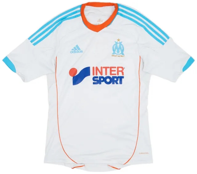 adidas 2012-13 Olympique Marseille Home Shirt - 5/10 - (S)