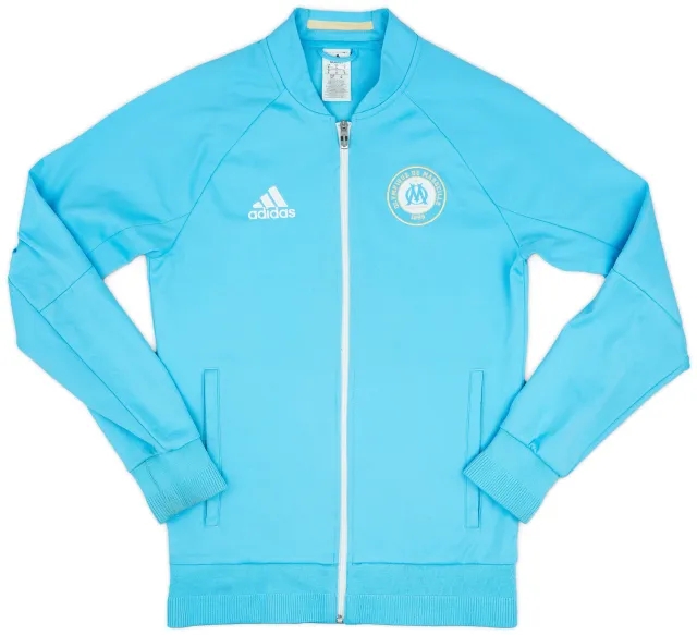 2015-16 Olympique Marseille adidas Track Jacket - 6/10 - (S)