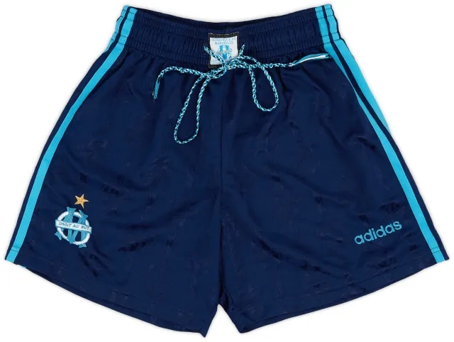 adidas 1997-98 Olympique Marseille Third Shorts - 8/10 - (S)