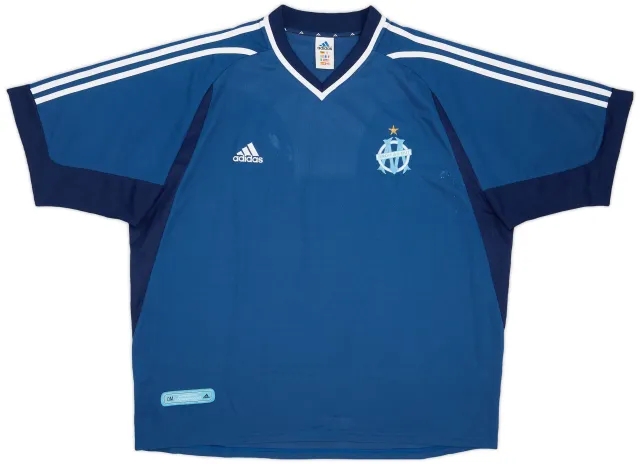 adidas 2001-02 Olympique Marseille Third Shirt - 7/10 - (XXL)
