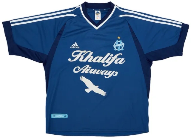 adidas 2001-02 Olympique Marseille Third Shirt - 6/10 - (XL)