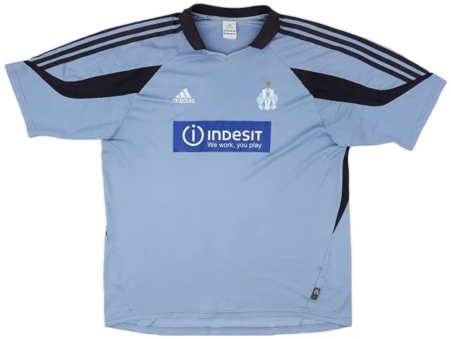 adidas 2003-04 Olympique Marseille Third Shirt - 5/10 - (XL)