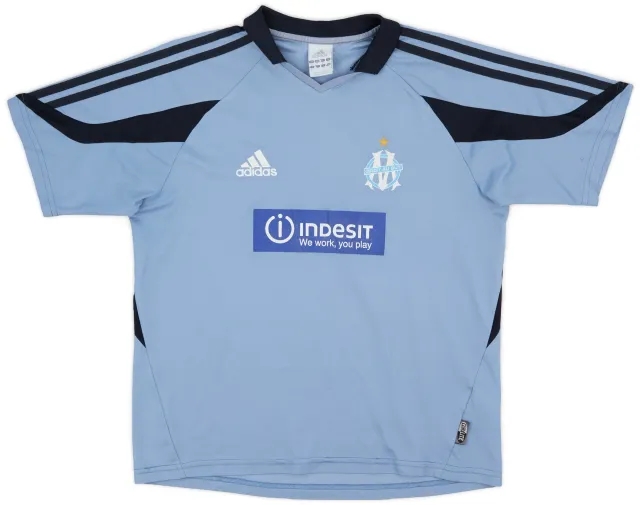 adidas 2003-04 Olympique Marseille Third Shirt - 7/10 - (XL.Boys)