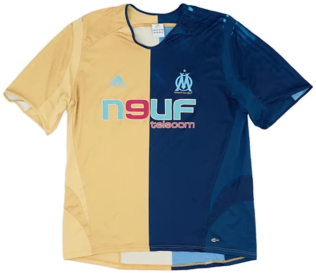 adidas 2005-06 Olympique Marseille Third Shirt - 4/10 - (XL)