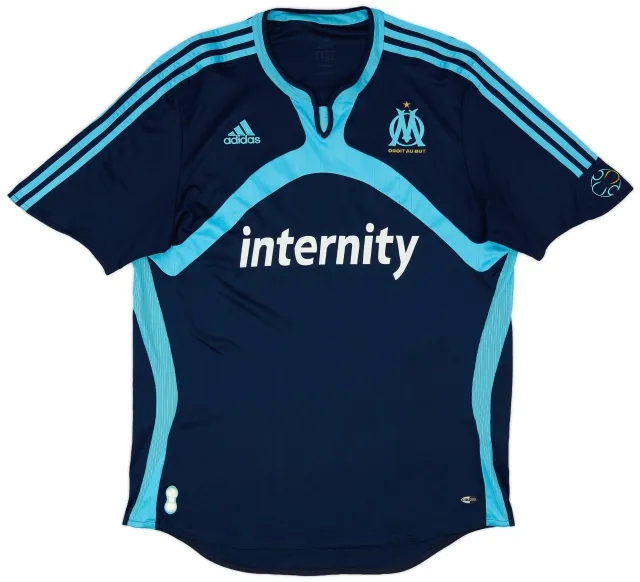 adidas 2006-07 Olympique Marseille Third Shirt - 7/10 - (XL)