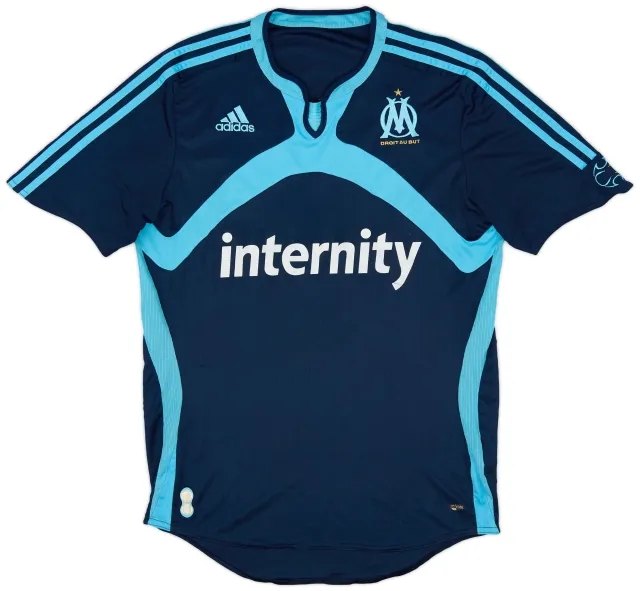 adidas 2006-07 Olympique Marseille Third Shirt - 6/10 - (L)