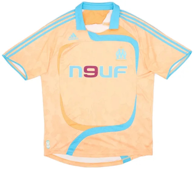adidas 2007-08 Olympique Marseille Third Shirt - 8/10 - (L)