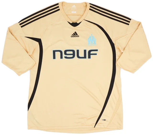 adidas 2008-09 Olympique Marseille Third Shirt - 7/10 - (XL)