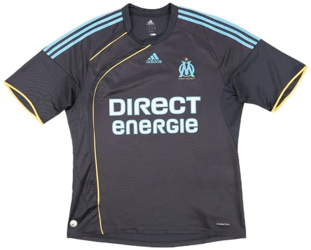 adidas 2009-10 Olympique Marseille Third Shirt - 9/10 - (XL)