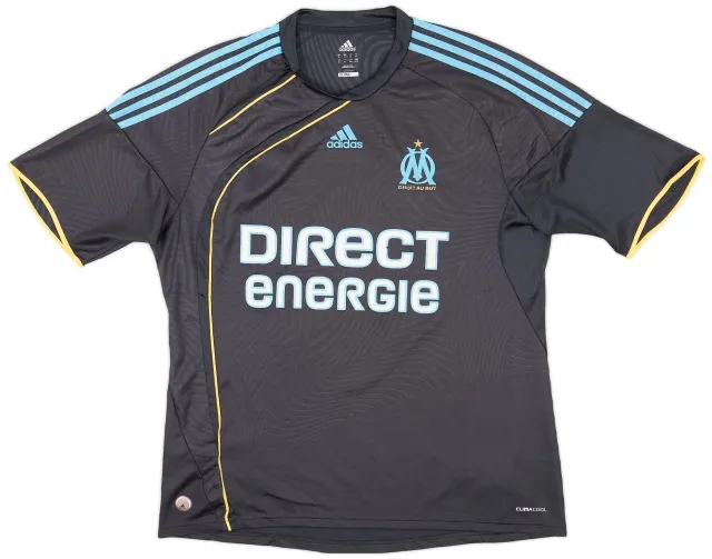 adidas 2009-10 Olympique Marseille Third Shirt - 7/10 - (XL)