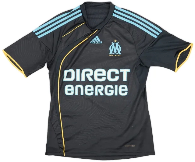 adidas 2009-10 Olympique Marseille Third Shirt - 7/10 - (S)