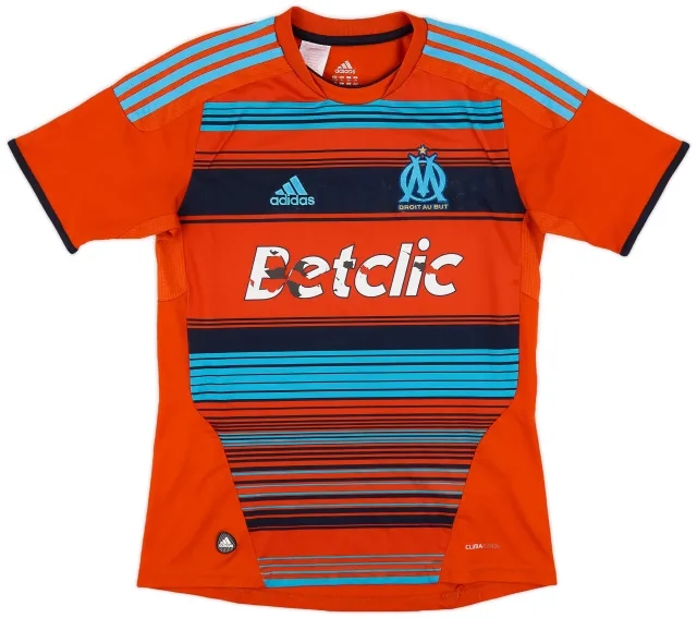 adidas 2011-12 Olympique Marseille Third Shirt - 4/10 - (XL.Boys)