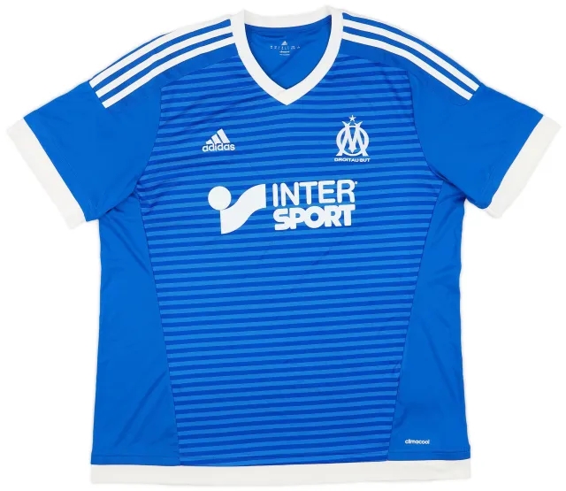 adidas 2015-16 Olympique Marseille Third Shirt - 9/10 - (XL)