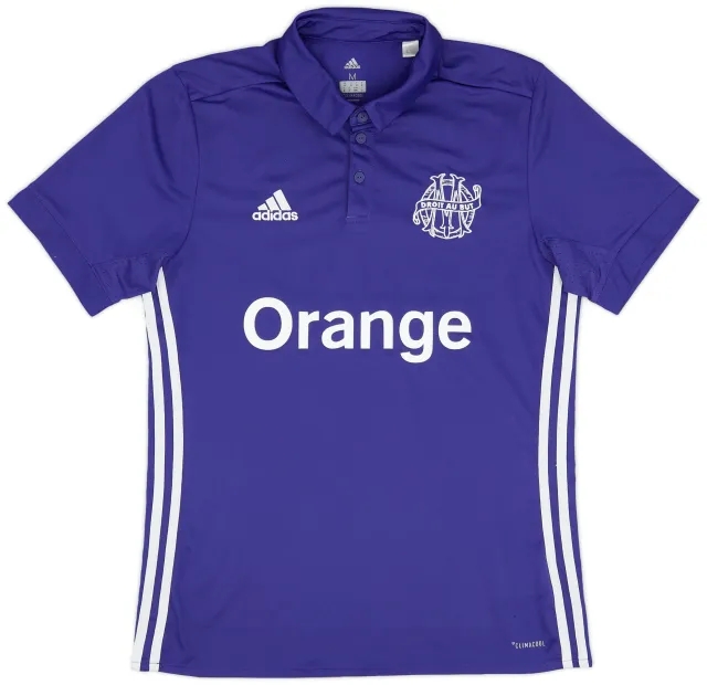 adidas 2017-18 Olympique Marseille Third Shirt - 9/10 - (M)
