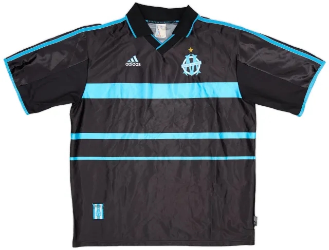 adidas 1999-00 Olympique Marseille Third Shirt - 8/10 - (XL)