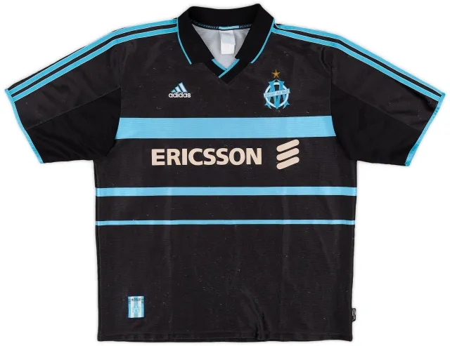adidas 1999-00 Olympique Marseille Third Shirt - 7/10 - (XL)