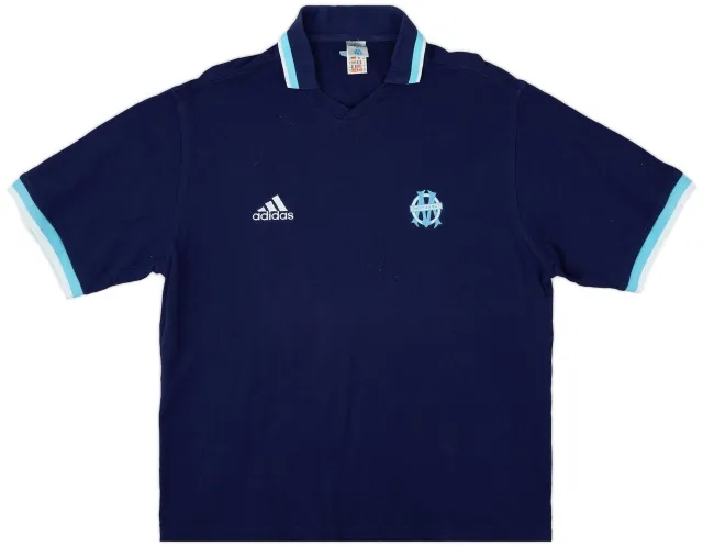 2000-01 Olympique Marseille adidas Training Shirt - 9/10 - (XL)