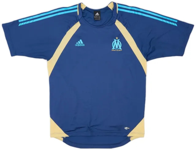 2005-06 Olympique Marseille adidas Training Shirt - 9/10 - (M)