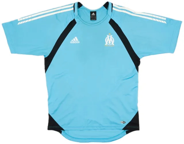 2005-06 Olympique Marseille adidas Training Shirt - 6/10 - (M/L)
