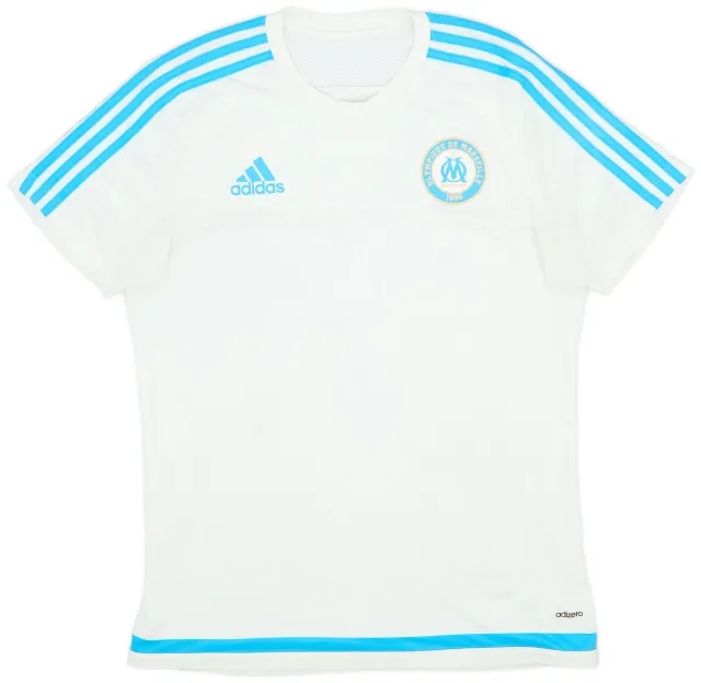 2015-16 Olympique Marseille adidas Training Shirt - 6/10 - (M)