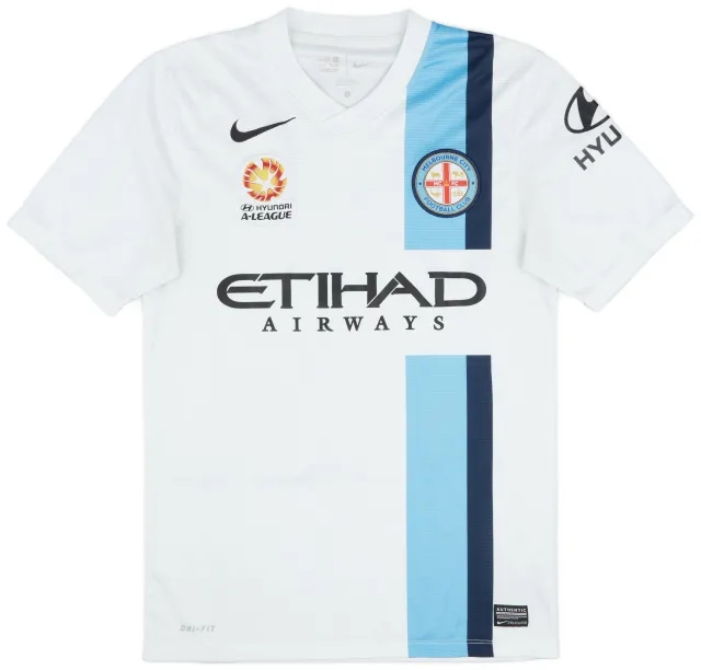 Nike 2014-16 Melbourne City Home Shirt - 8/10 - (S)