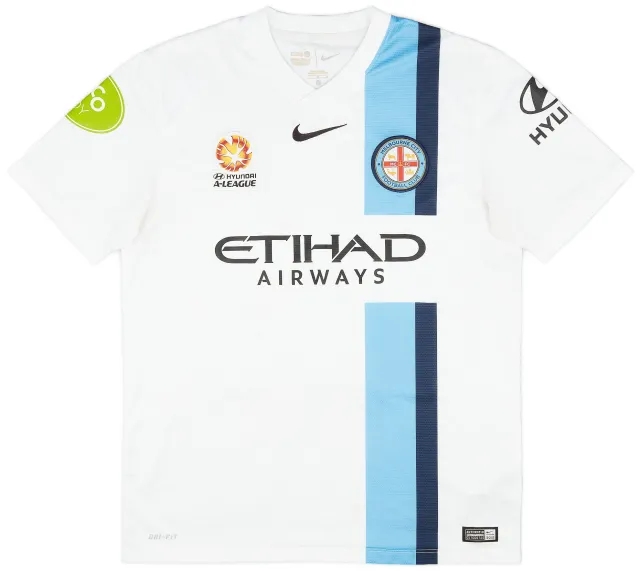Nike 2014-16 Melbourne City Home Shirt - 6/10 - (L)