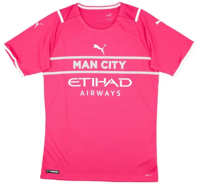 Nike 2021-22 Manchester City Player Issue GK S/S Shirt - 8/10 - (XL)