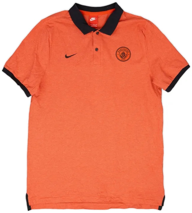 2016-17 Manchester City Nike Polo Shirt - 9/10 - (S)