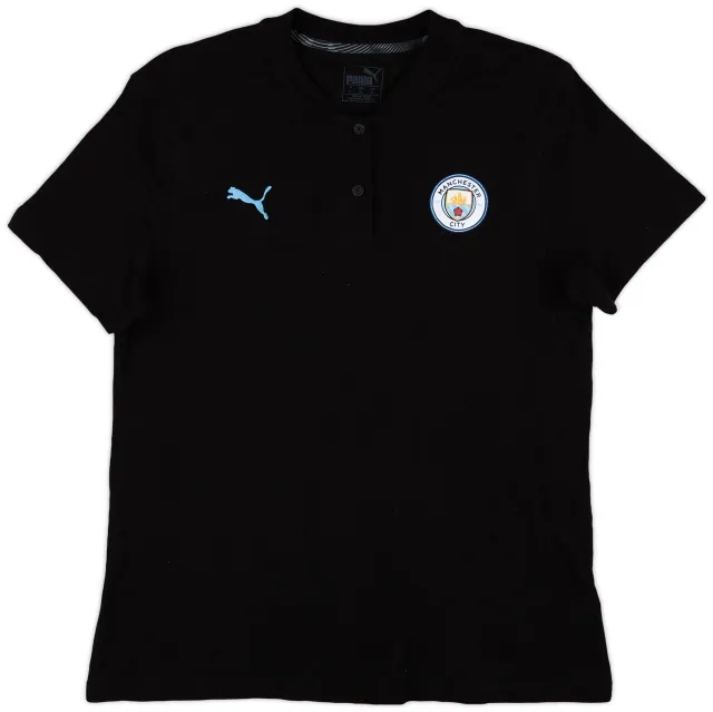2019-20 Manchester City Puma Polo Shirt - 8/10 - (Women's XL)