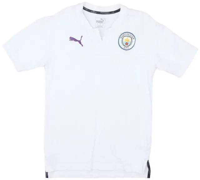 2019-20 Manchester City Puma Polo Shirt - 8/10 - (XS)