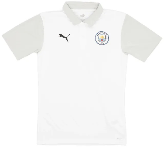 2019-20 Manchester City Puma Polo Shirt - 9/10 - (S)