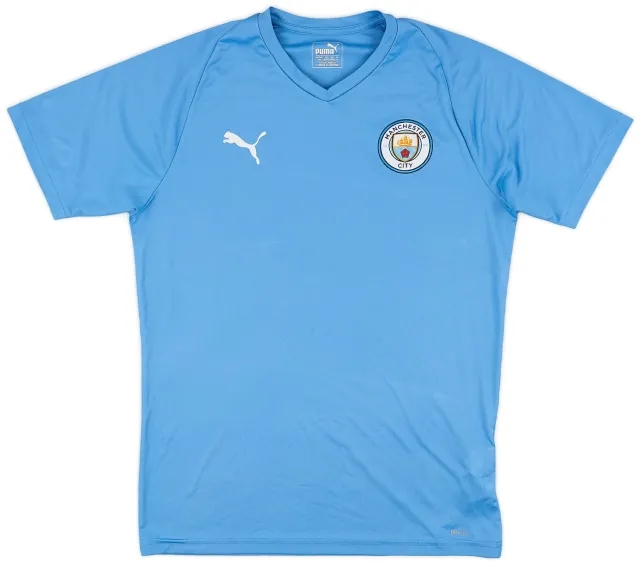 2019-20 Manchester City Puma Training Shirt - 9/10 - (M)