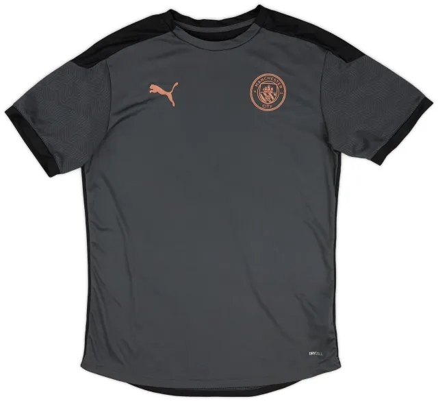 2020-21 Manchester City Puma Training Shirt - 8/10 - (L)