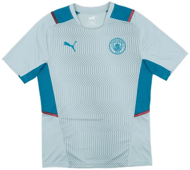 2021-22 Manchester City Puma Training Shirt - 10/10 - (M)