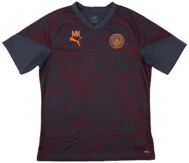 2023-24 Manchester City Puma Staff Issue Training Shirt - 7/10 - (L)