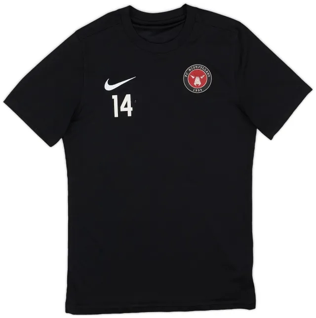 2020-21 FC Midtjylland Nike Player Issue Training Shirt #14 - 6/10 - (S)
