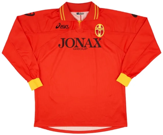 Asics Messina Mens LS Away Shirt 2001/02