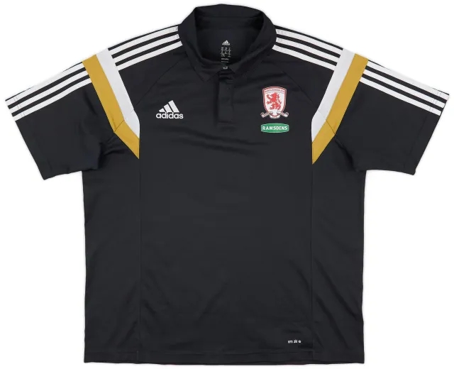 2014-15 Middlesborough adidas Polo Shirt - 8/10 - (XL)